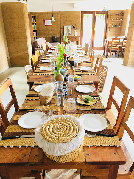 Dining Hall at Vishuddhi Alaya